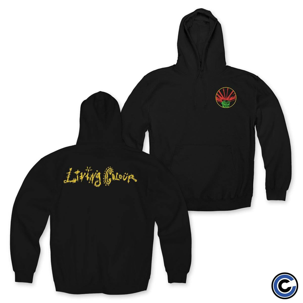 Living Colour Merch Ray Head Hoodie Living Colour Hoodie