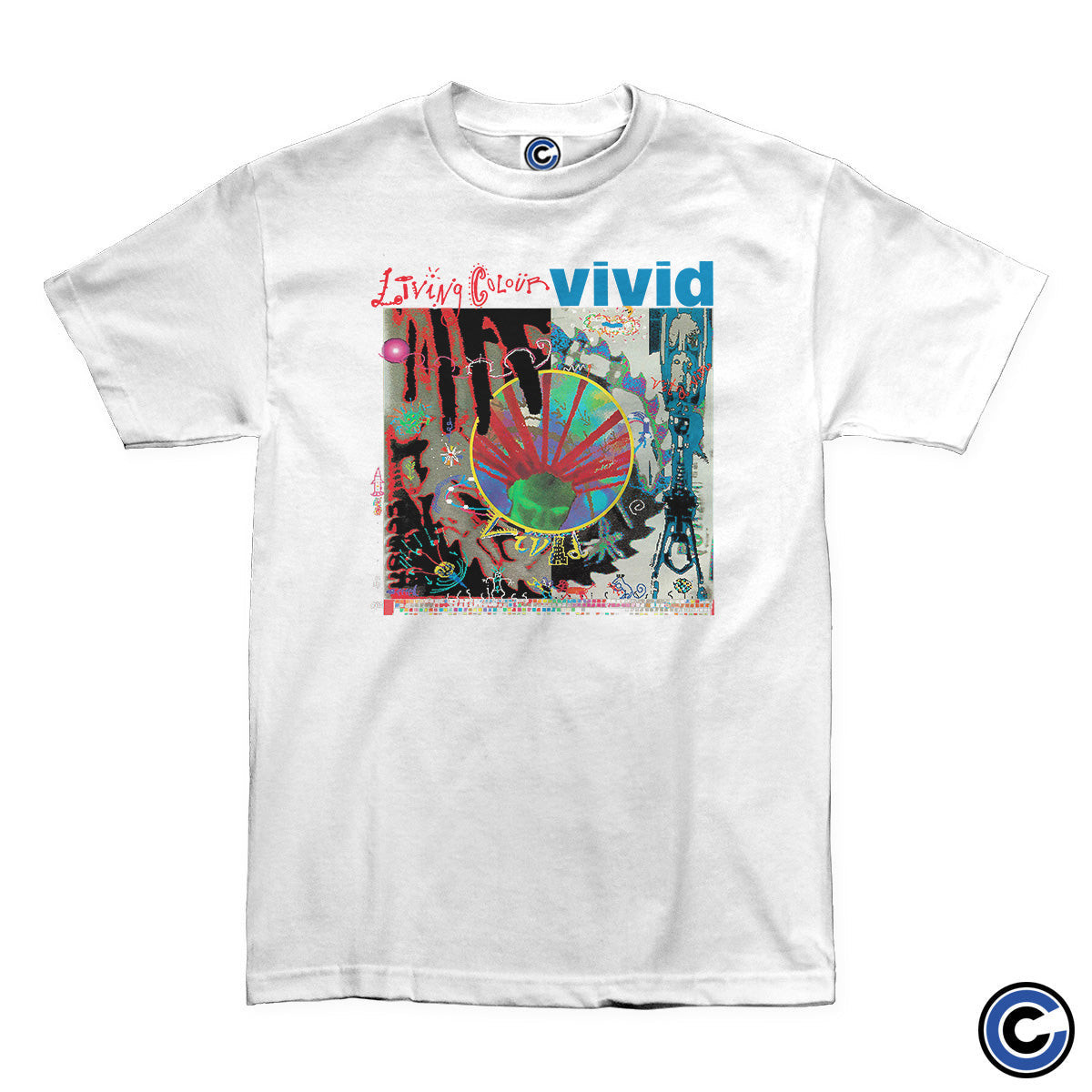 Living Colour Merch Vivid Shirt Living Colour Shirt