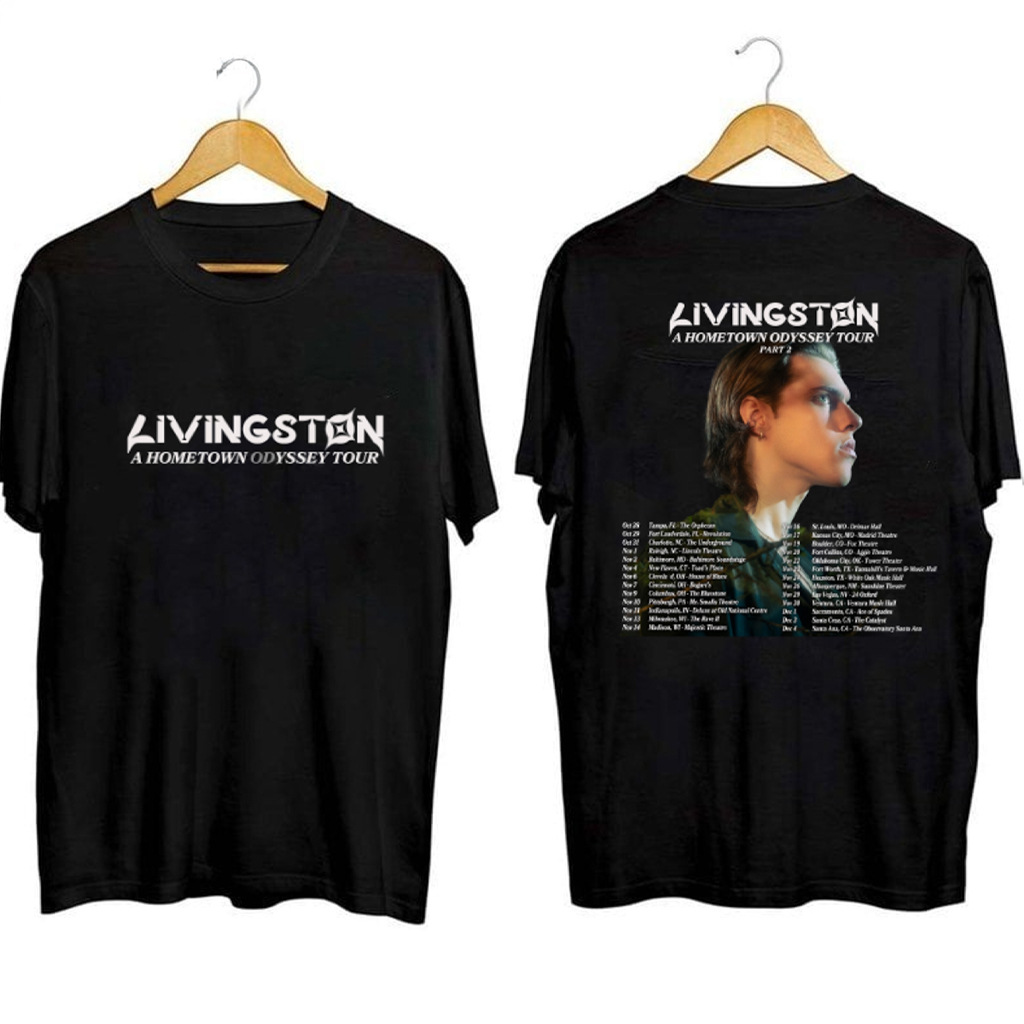 Livingston Tour 2024 Shirt Livingston Merch Birthday Gifts For Boyfriend