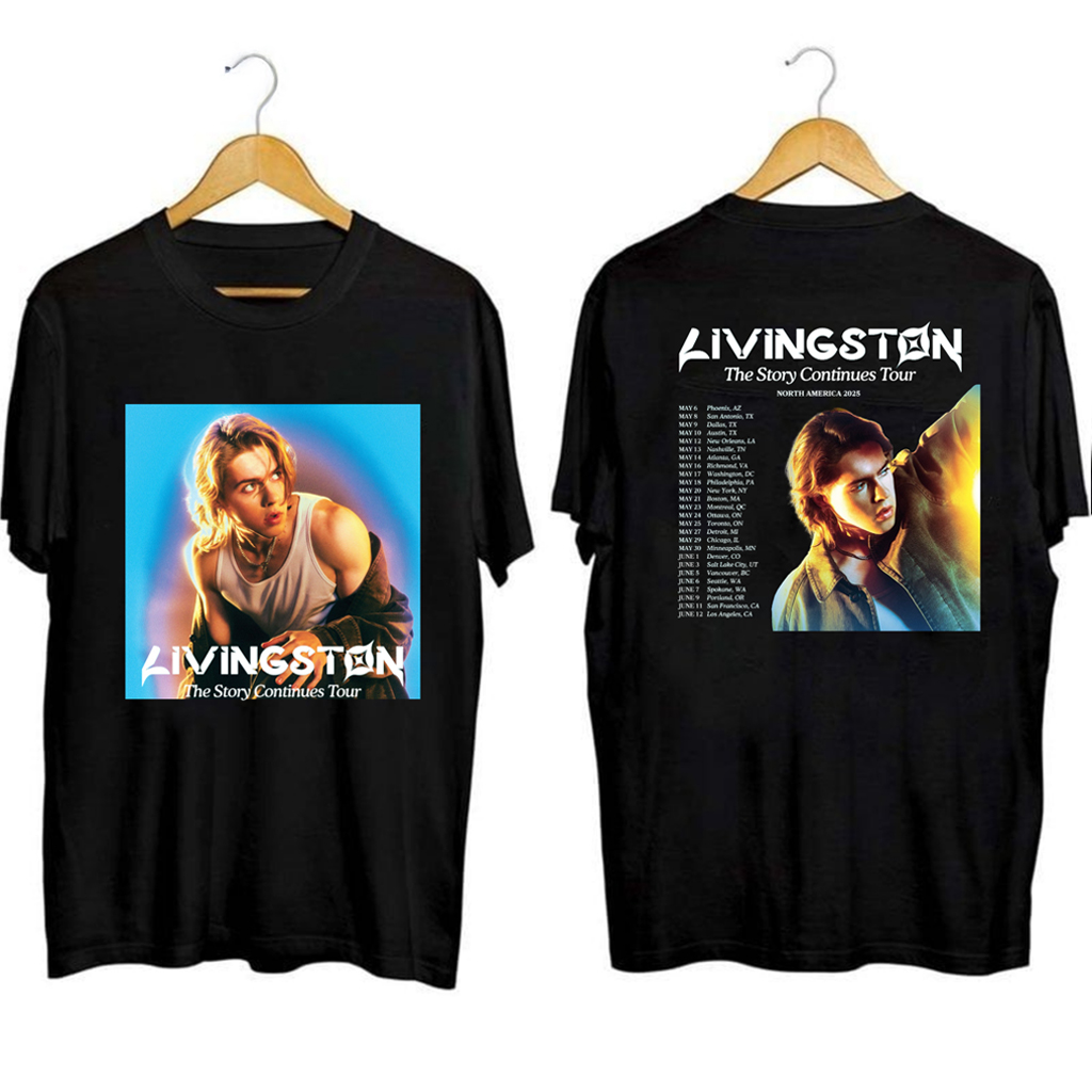 Livingston Tour 2025 Shirt Livingston Merch Gifts For Friends Livingston Tour 2025 Shirt Livingston Merch Gifts For Friends