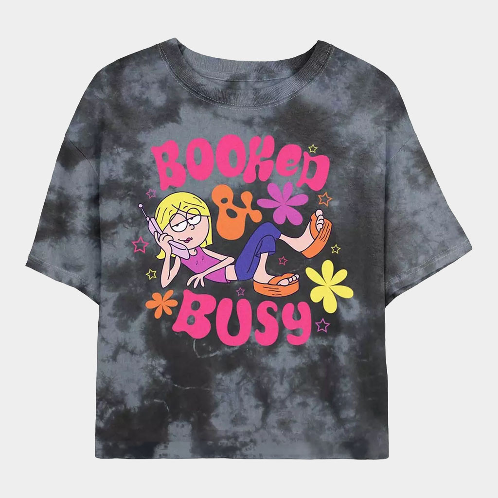 Lizzie Mcguire Merch 2026 Booked Girl Tie Dye Shirt Gifts For Besties