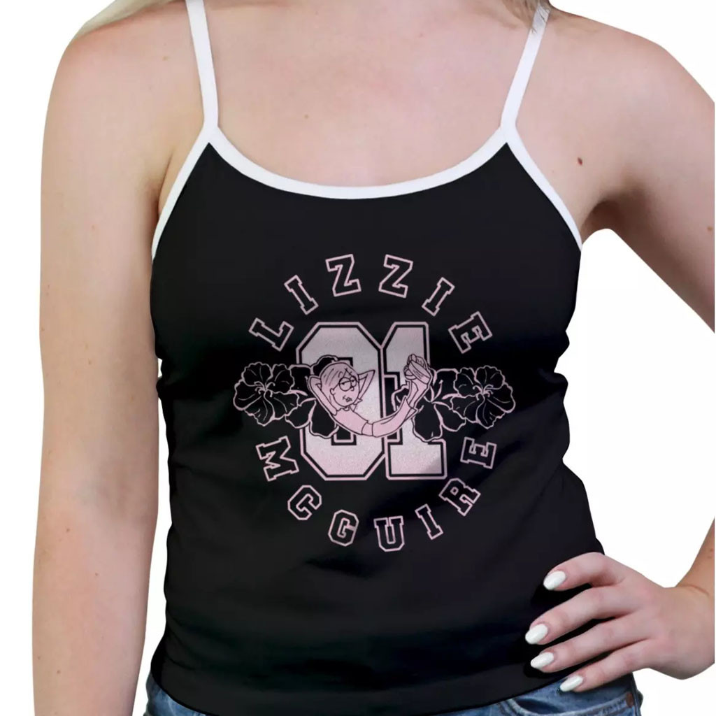 Lizzie Mcguire Merch 2026 D Lizzie McGuire Collegiate Tank Gifts For Girlfriend
