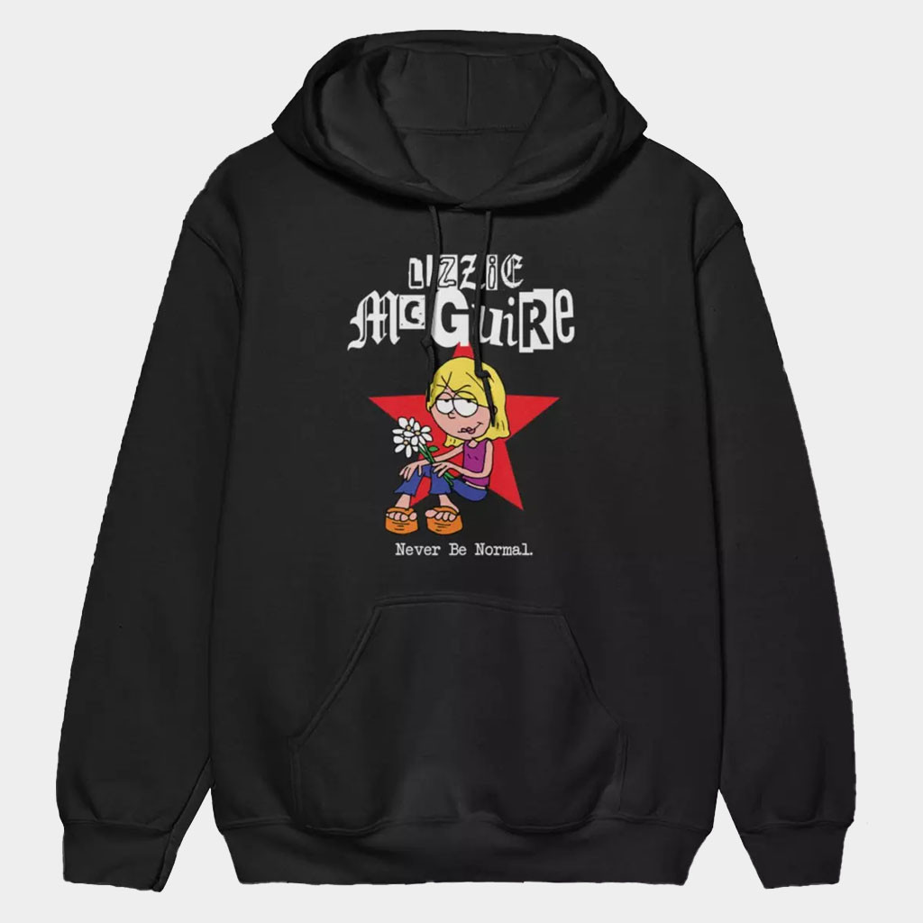 Lizzie Mcguire Merch 2026 D Lizzie Mcguire Star Never Be Normal Hoodie Gifts For Fans Lizzie Mcguire Merch 2026 D Lizzie Mcguire Star Never Be Normal Hoodie Gifts For Fans