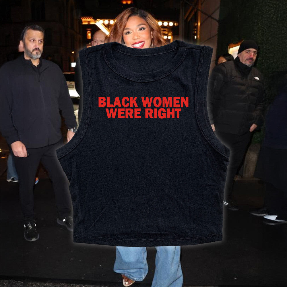 Lizzo Black Women Were Right Tank Top Black Women Merch Cool Mothers Day Gifts Lizzo Black Women Were Right Tank Top Black Women Merch Cool Mothers Day Gifts