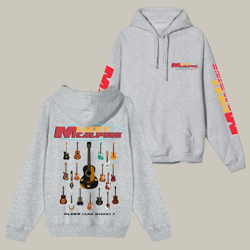 Lizzy McAlpine Merch Hoodie Older And Wiser Music Apparel Lizzy McAlpine Lover Presents