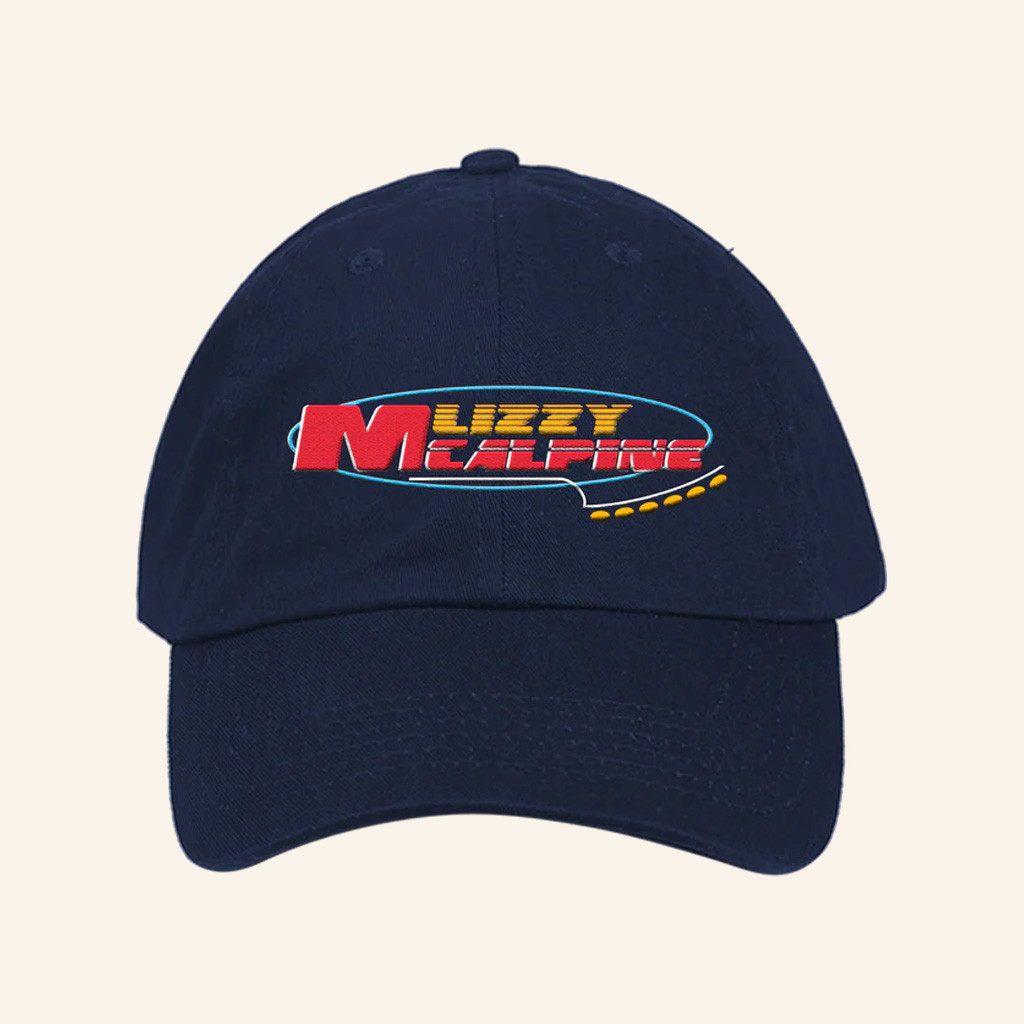 Lizzy McAlpine Merch Older And Wiser Navy Hat Embroidered Christmas Presents For Her