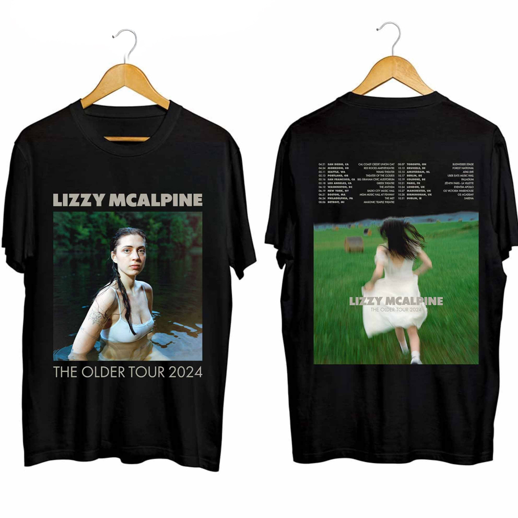 Lizzy McAlpine The Older Tour 2024 T-Shirt Lizzy McAlpine Merch Gifts For Fans Lizzy McAlpine The Older Tour 2024 T-Shirt Lizzy McAlpine Merch Gifts For Fans