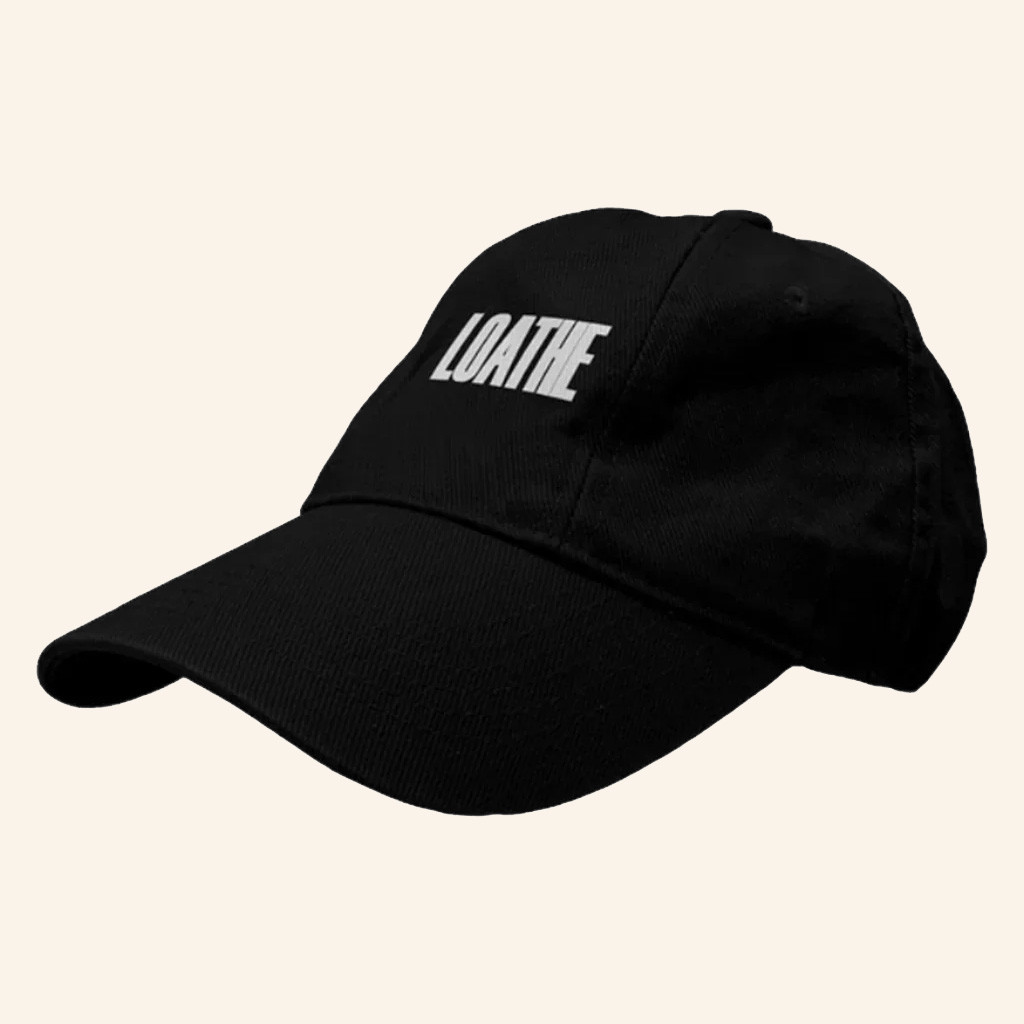 Loathe Merch Loathe Logo Embroidered Hat Christmas Present For Husband
