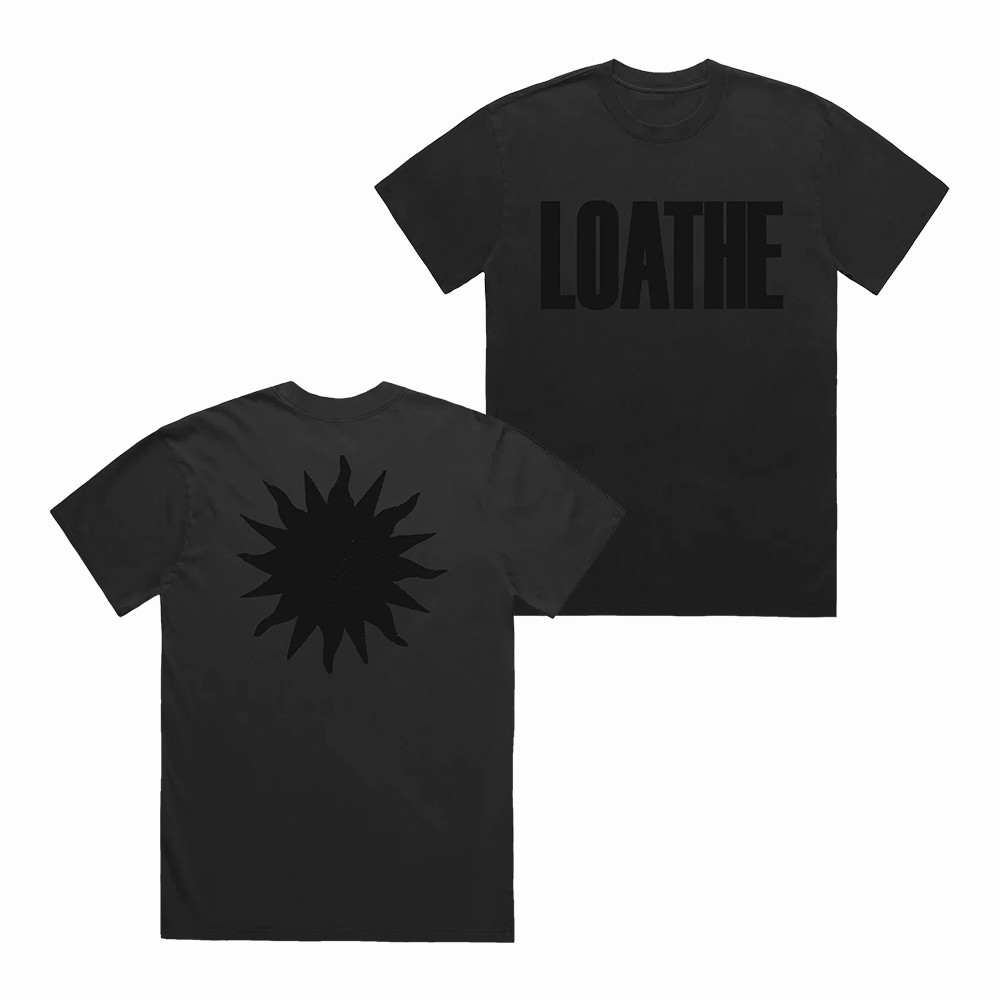 Loathe Merch Sun Logo T-Shirt Loathe Clothes Best Present For Music Lovers