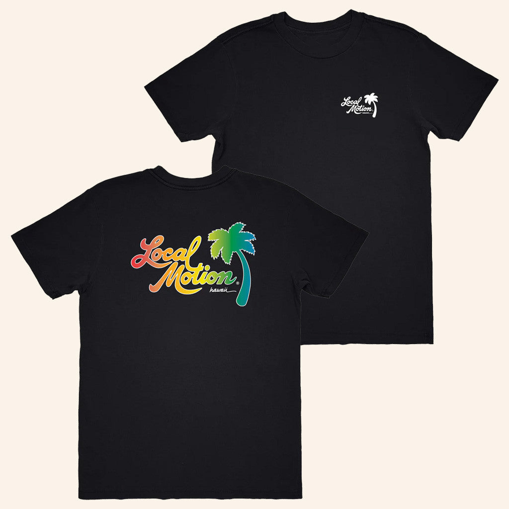 Local Motion Merch Original Rainbow Logo Vintage T-Shirt Gifts For Besties