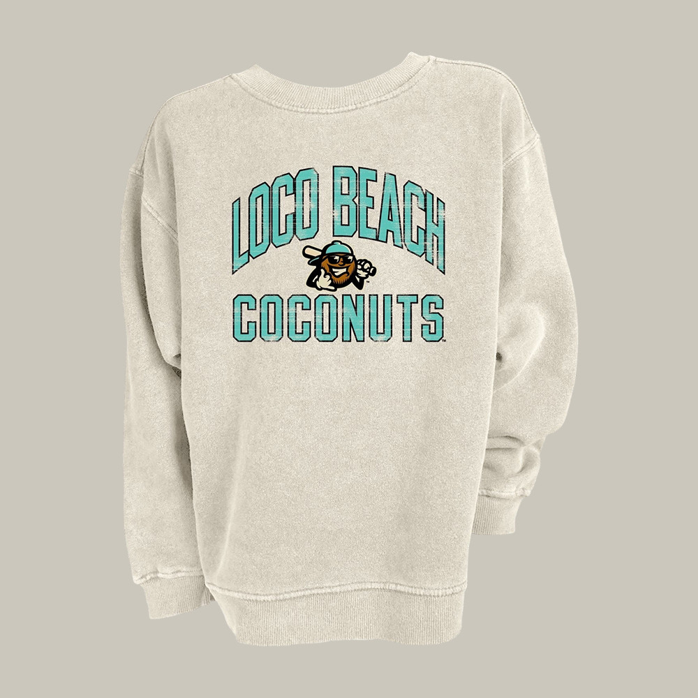 Loco Beach Coconuts Logo Sweatshirt Savannah Bananas Baseball Apparel Gift For Father's Day