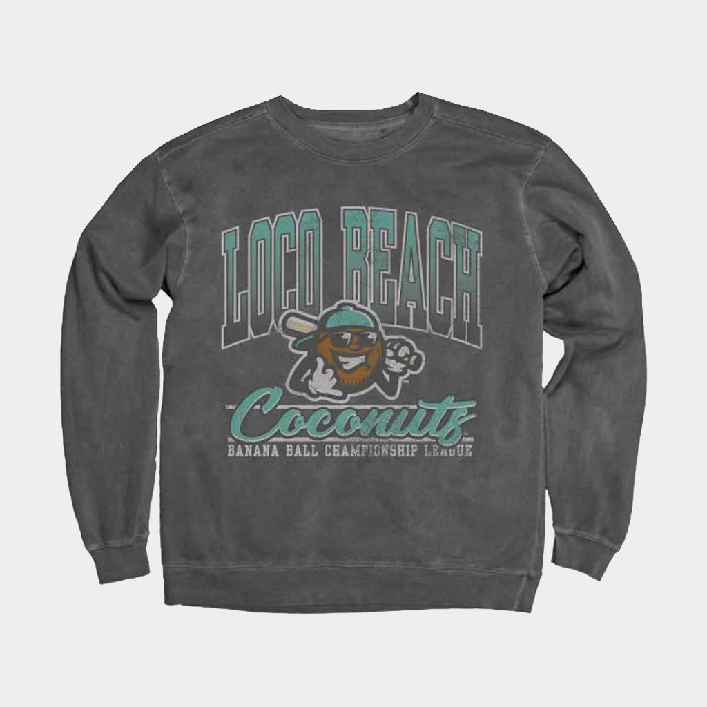 Loco Beach Coconuts Merch 2026 Banana Ball Championship League Sweatshirt Cool Baseball Gifts