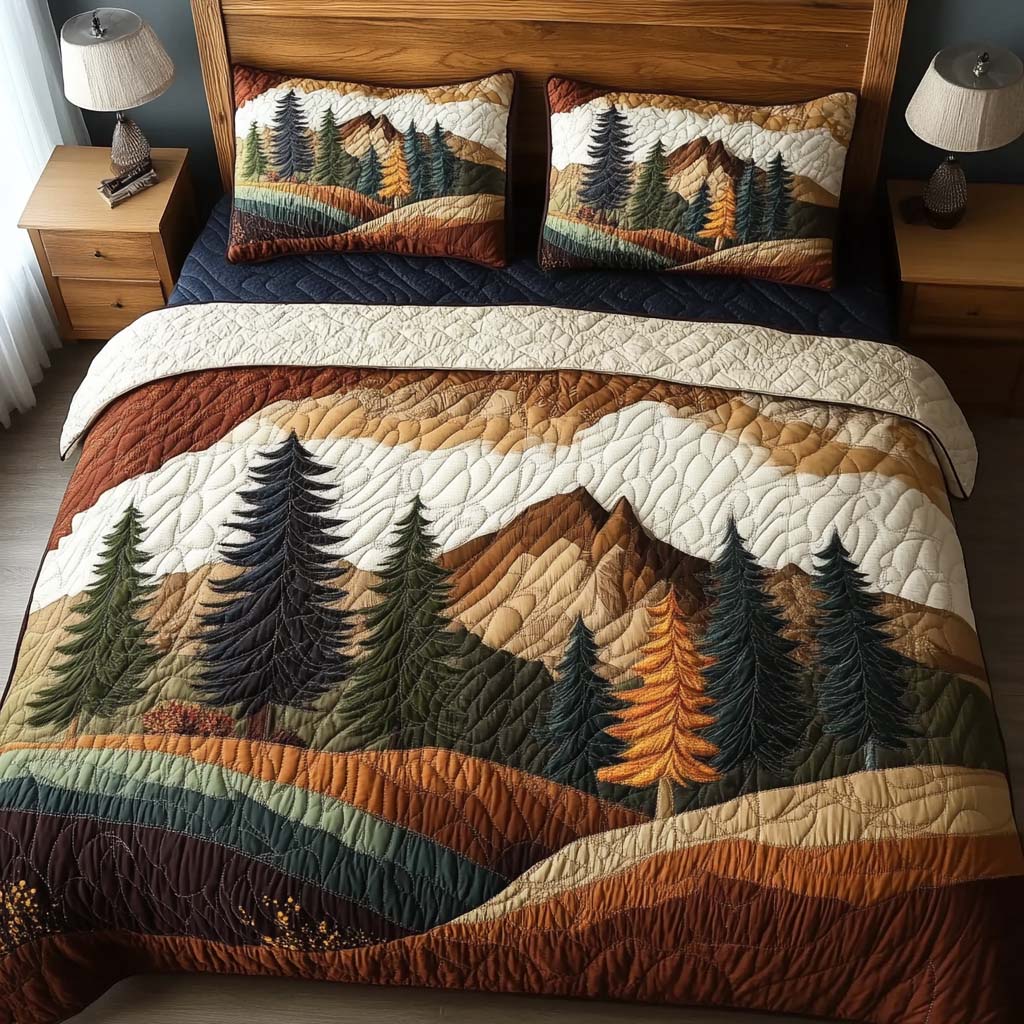 Lodgeview Escape Quilted Bedding Set Bed Decor Ideas Birthday Gifts For Nature Lovers