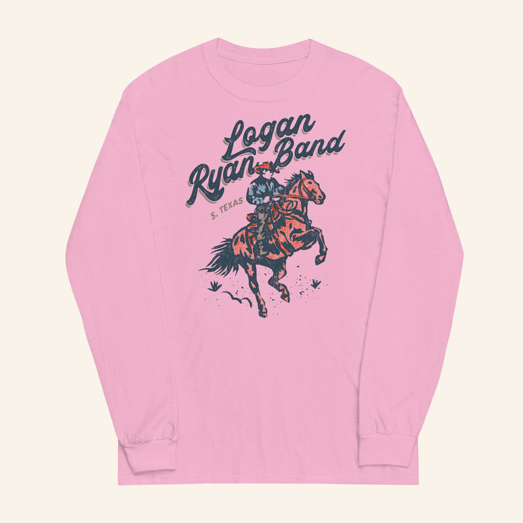 Logan Ryan Band Merch Cowboy Long Sleeve Shirt Gifts For Her