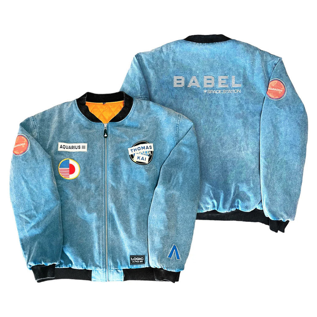 Logic Merch Babel Bomber Jacket Gifts For Husband Logic Merch Babel Bomber Jacket Gifts For Husband