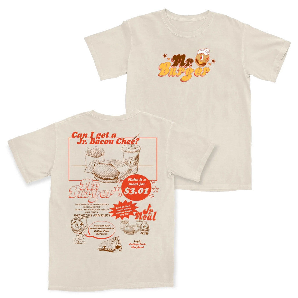 Logic Merch Mr Burger T-Shirt Best Gifts For Boyfriend