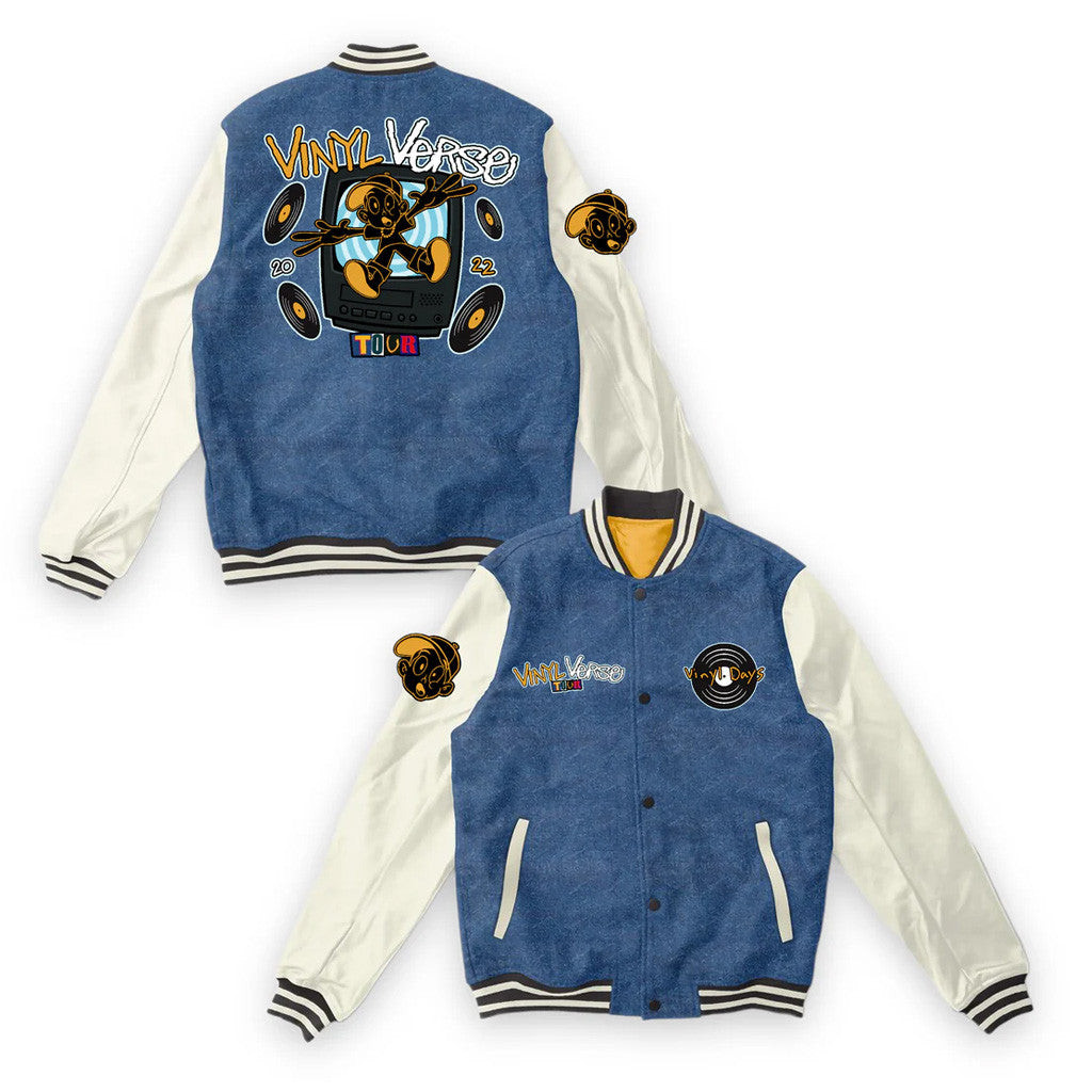 Logic Merch Vinyl Days Bomber Jacket Gifts For Boyfriend Logic Merch Vinyl Days Bomber Jacket Gifts For Boyfriend