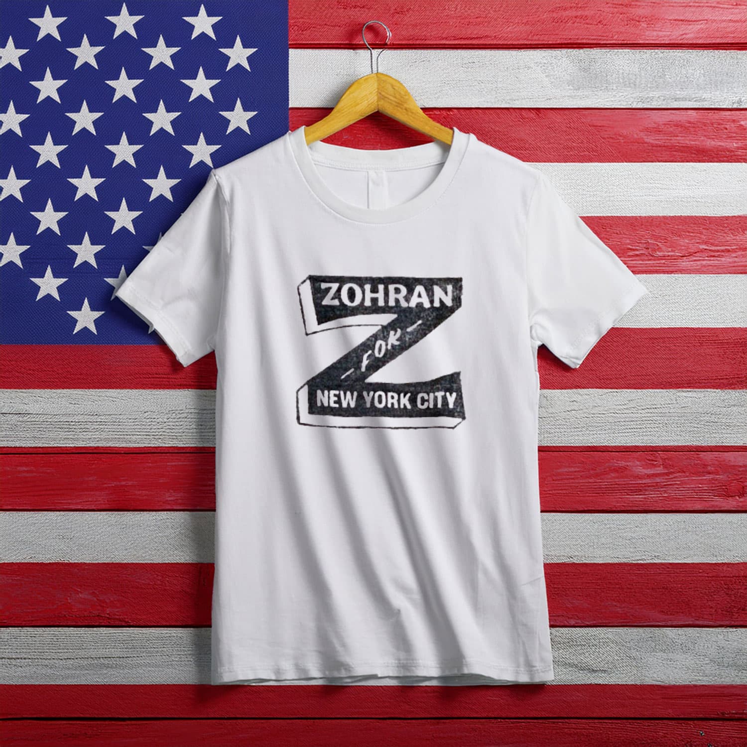 Logo Supporter Zohran Mamdani T-Shirt NYC's First Muslim Mayor Gifts For Voters