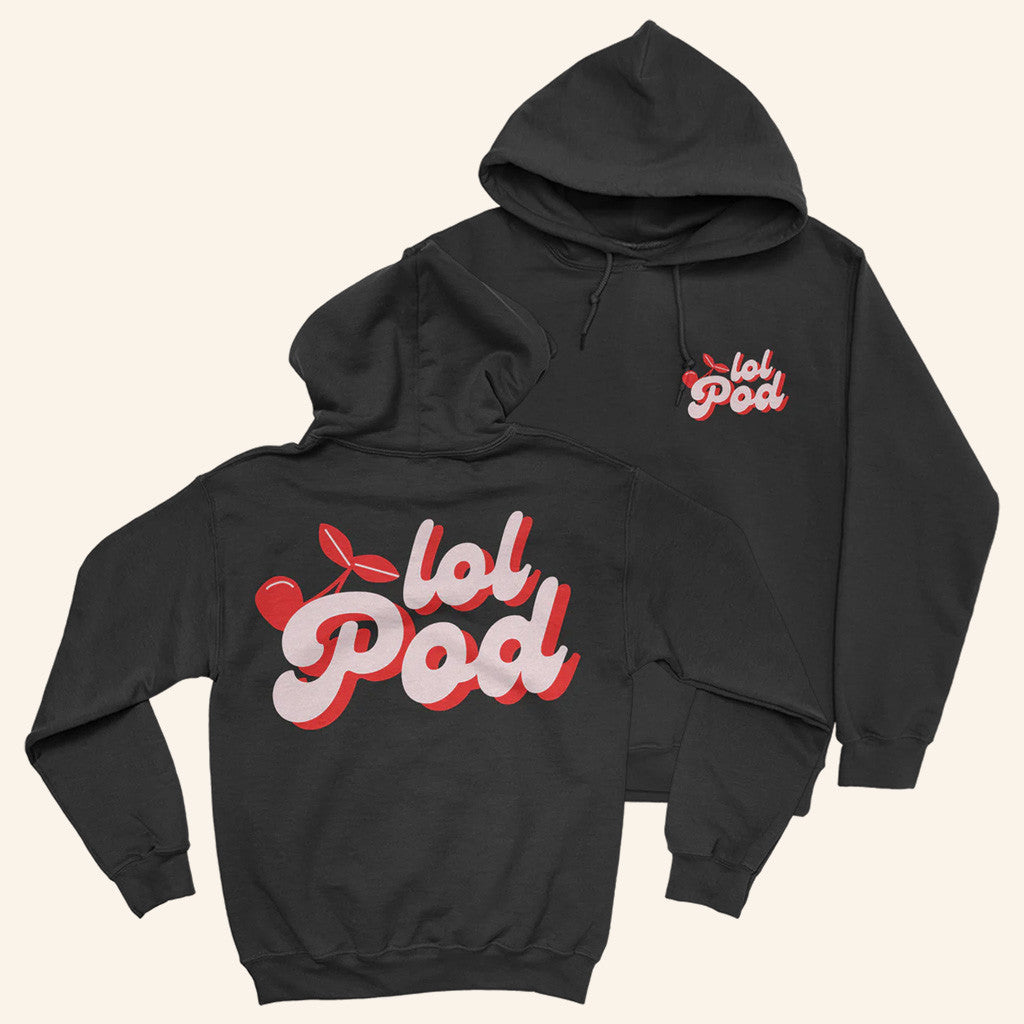 Lol Podcast Merch Cherry Logo Hoodie Gifts For Besties Lol Podcast Merch Cherry Logo Hoodie Gifts For Besties