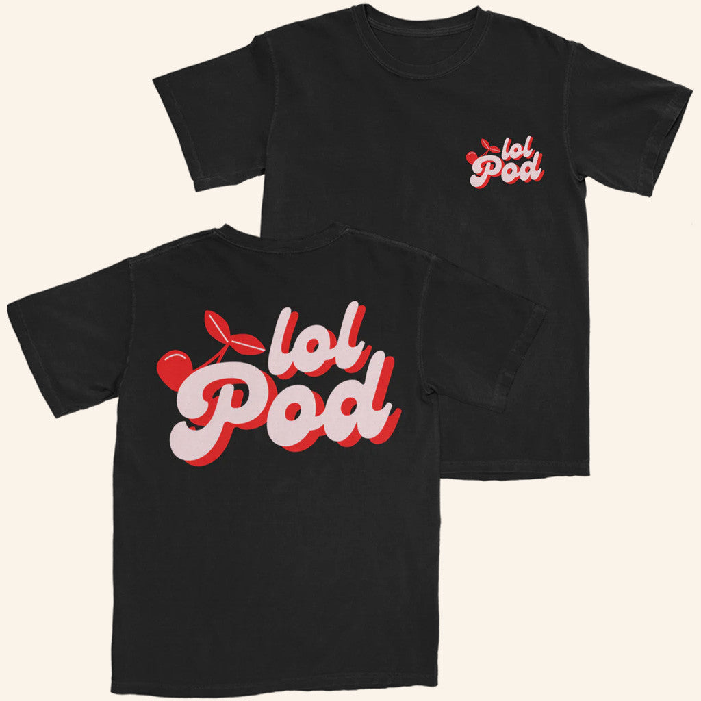 Lol Podcast Merch Cherry Logo T-Shirt Gifts For Girlfriend Lol Podcast Merch Cherry Logo T-Shirt Gifts For Girlfriend