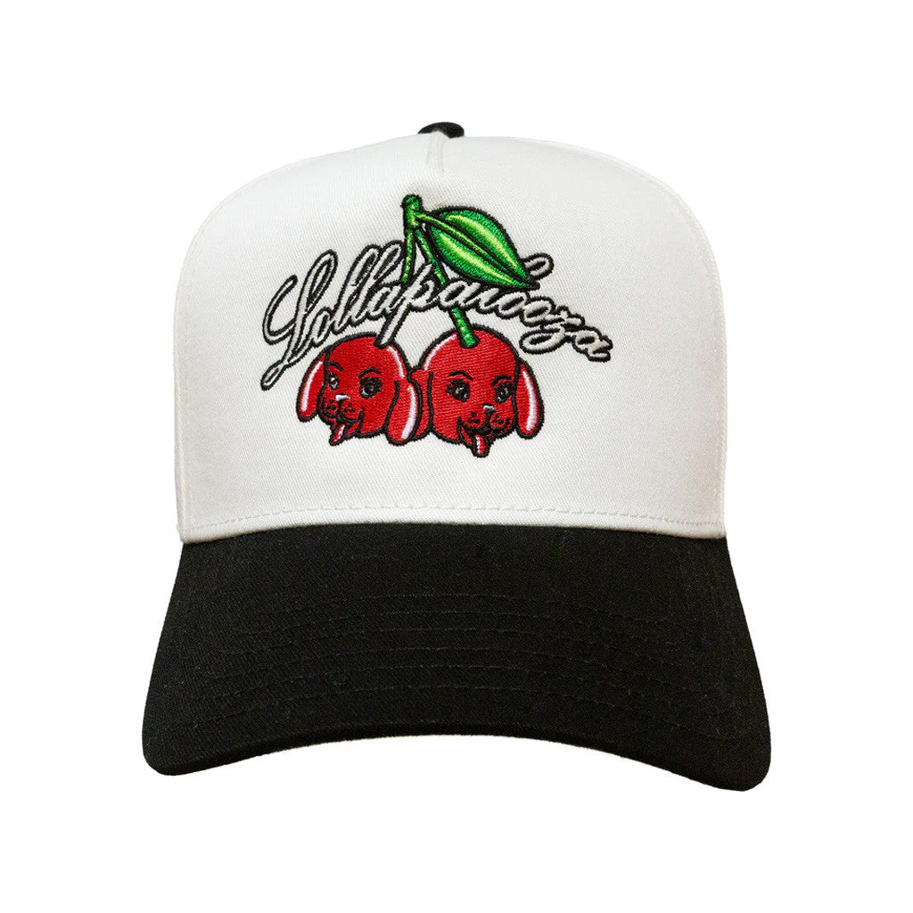 Lollapalooza Band Merch Cherry Dog Embroidered Hat Gift Ideas For Besties Lollapalooza Band Merch Cherry Dog Embroidered Hat Gift Ideas For Besties