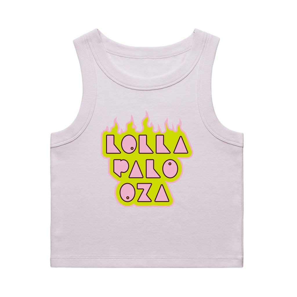 Lollapalooza Merch Artist 2025 Lolla Blaze Tank Gifts For Girlfriend Lollapalooza Merch Artist 2025 Lolla Blaze Tank Gifts For Girlfriend