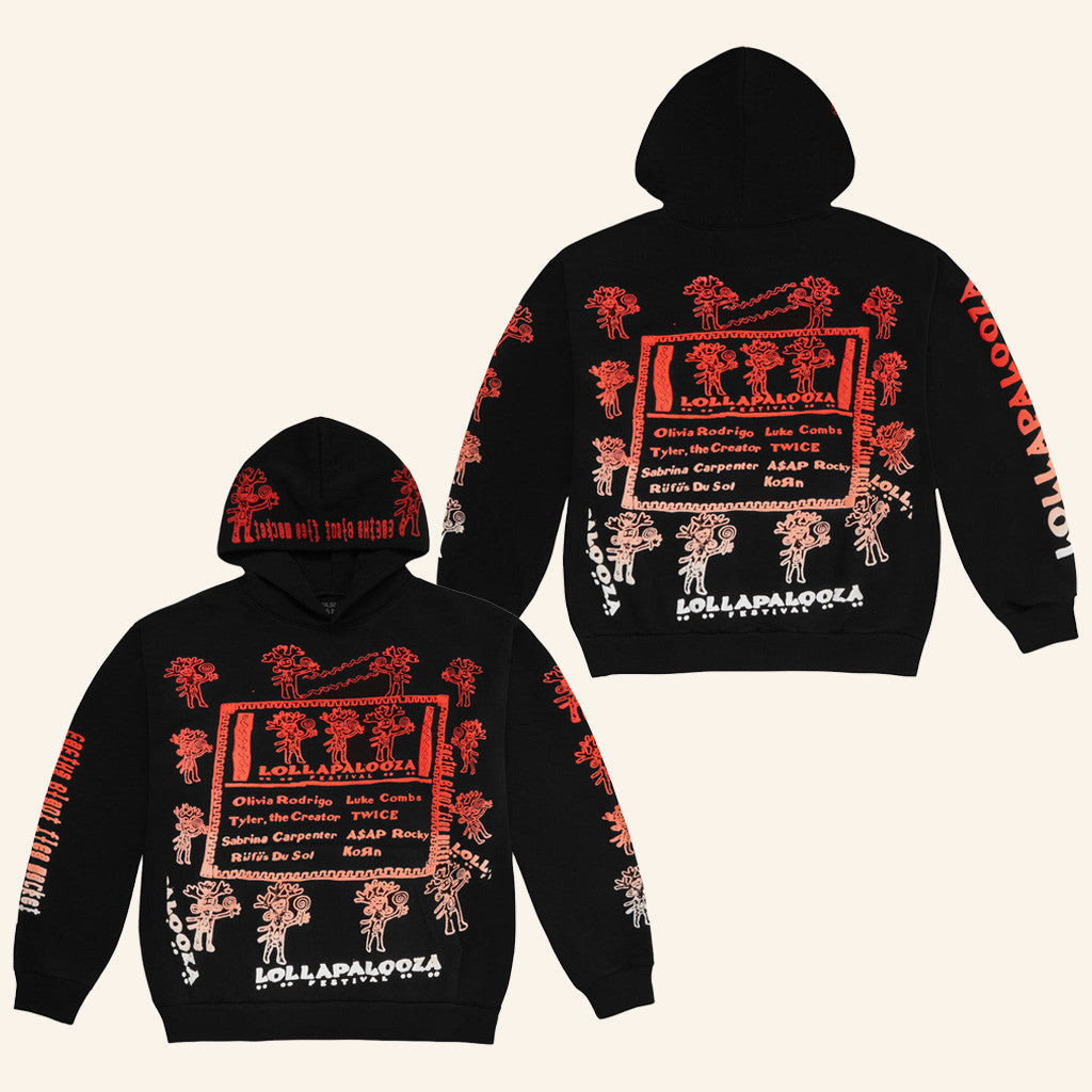 Lollapalooza Merch Artist 2025 Lollapalooza x Cactus Plant Flea Market Hoodie Husband Gifts Lollapalooza Merch Artist 2025 Lollapalooza x Cactus Plant Flea Market Hoodie Husband Gifts