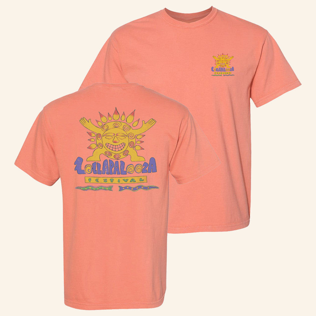 Lollapalooza Merch Artist 2025 Sunburst T-Shirt Best Gifts For Girlfriend Lollapalooza Merch Artist 2025 Sunburst T-Shirt Best Gifts For Girlfriend