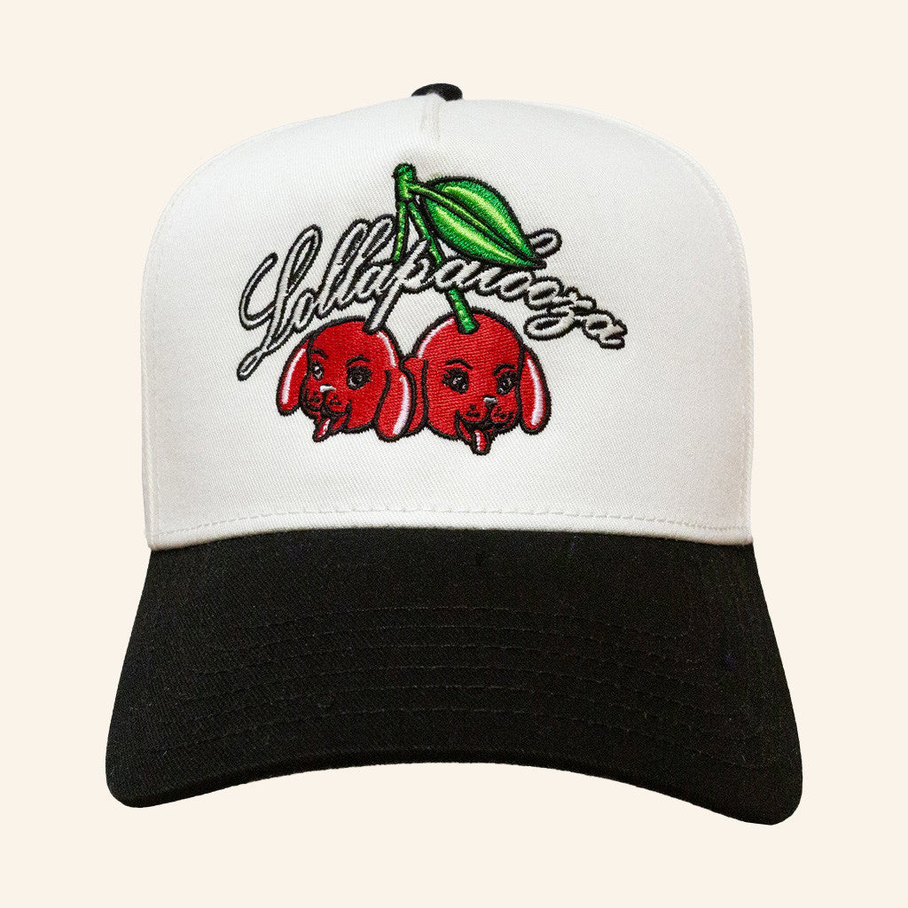 Lollapalooza Merch Cherry Dog Hat Good Gifts For Boyfriend Lollapalooza Merch Cherry Dog Hat Good Gifts For Boyfriend