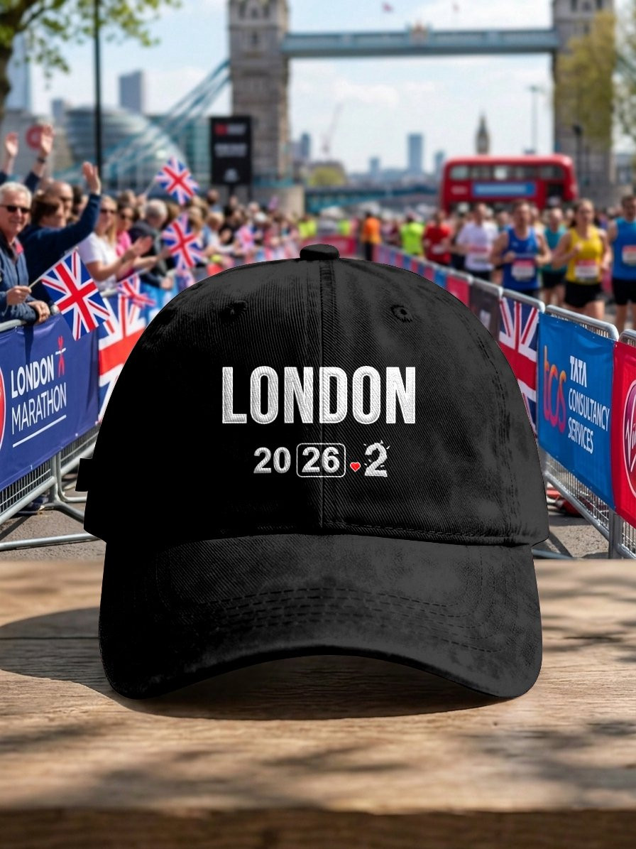 London Marathon Finisher 2026 Hat London Marathon 2026 Baseball Cap Present Idea For Husband