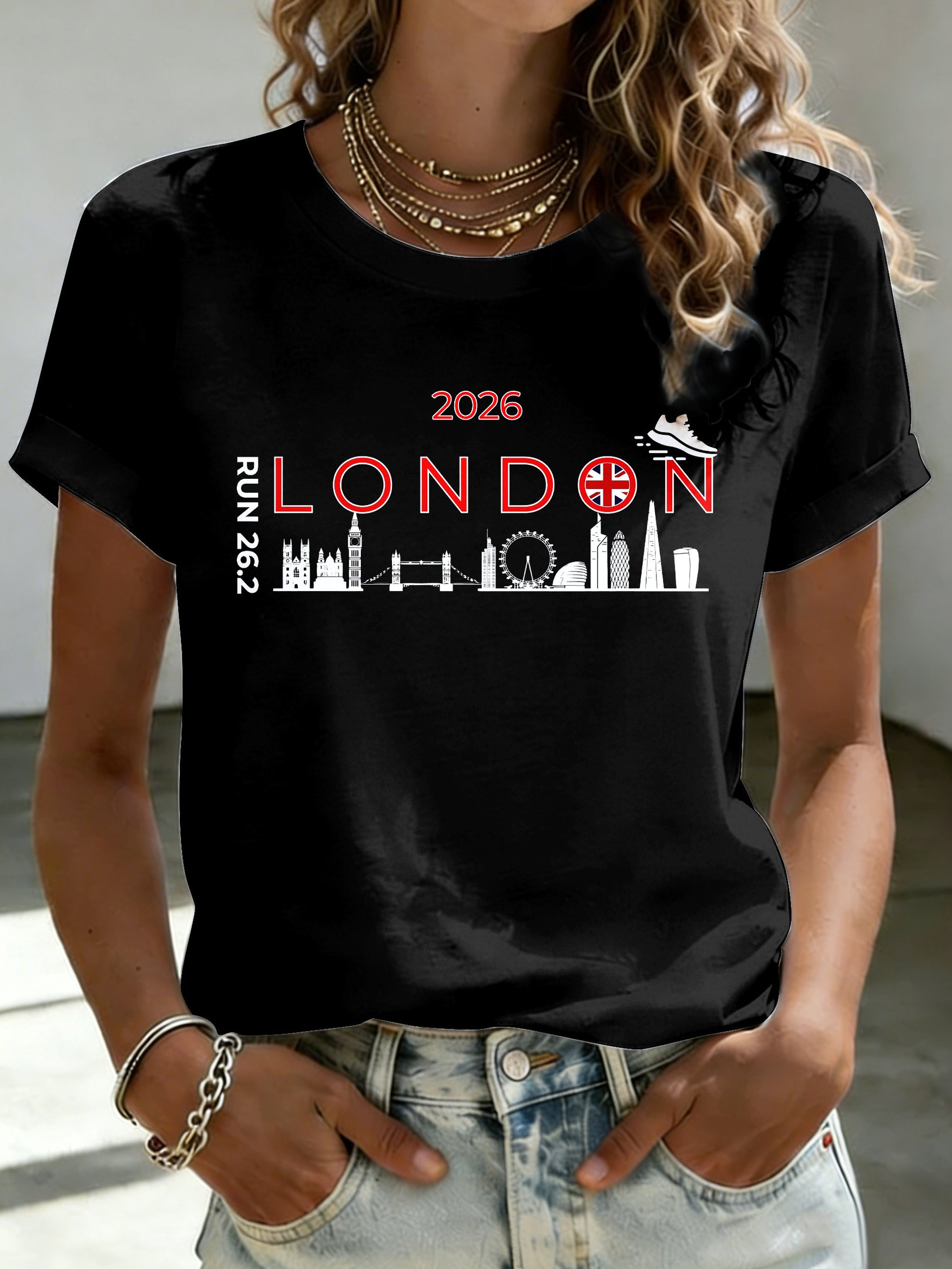 London Marathon Finisher 2026 T-Shirt London Marathon 2026 Clothes Best Present For Wife