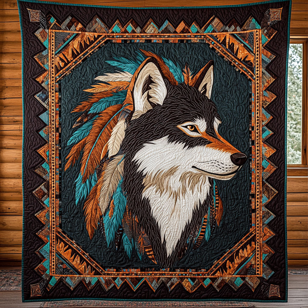 Lone Guardian Quilt Beautiful Quilt Blanket Gift for Home Decoration