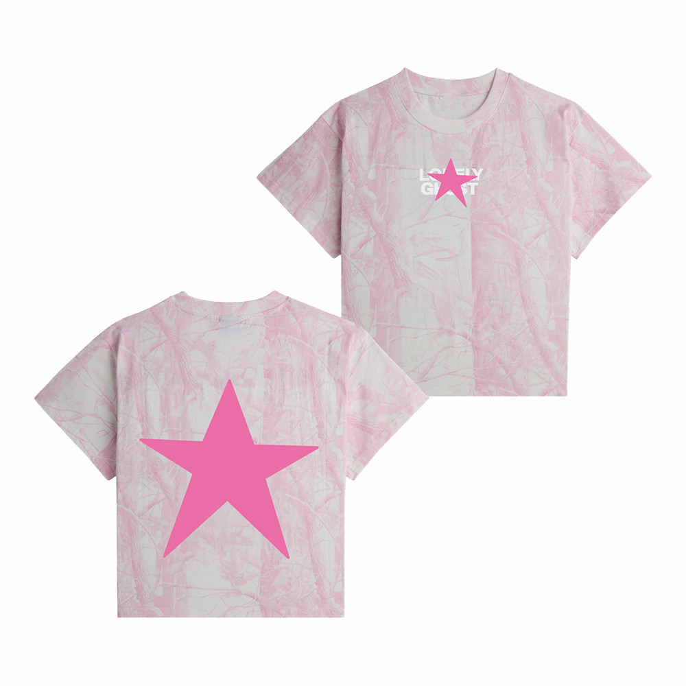 Lone Star Lonely Ghost Cropped Shirt Streetwear Apparel Lonely Ghost Gift Idea For Girlfriend