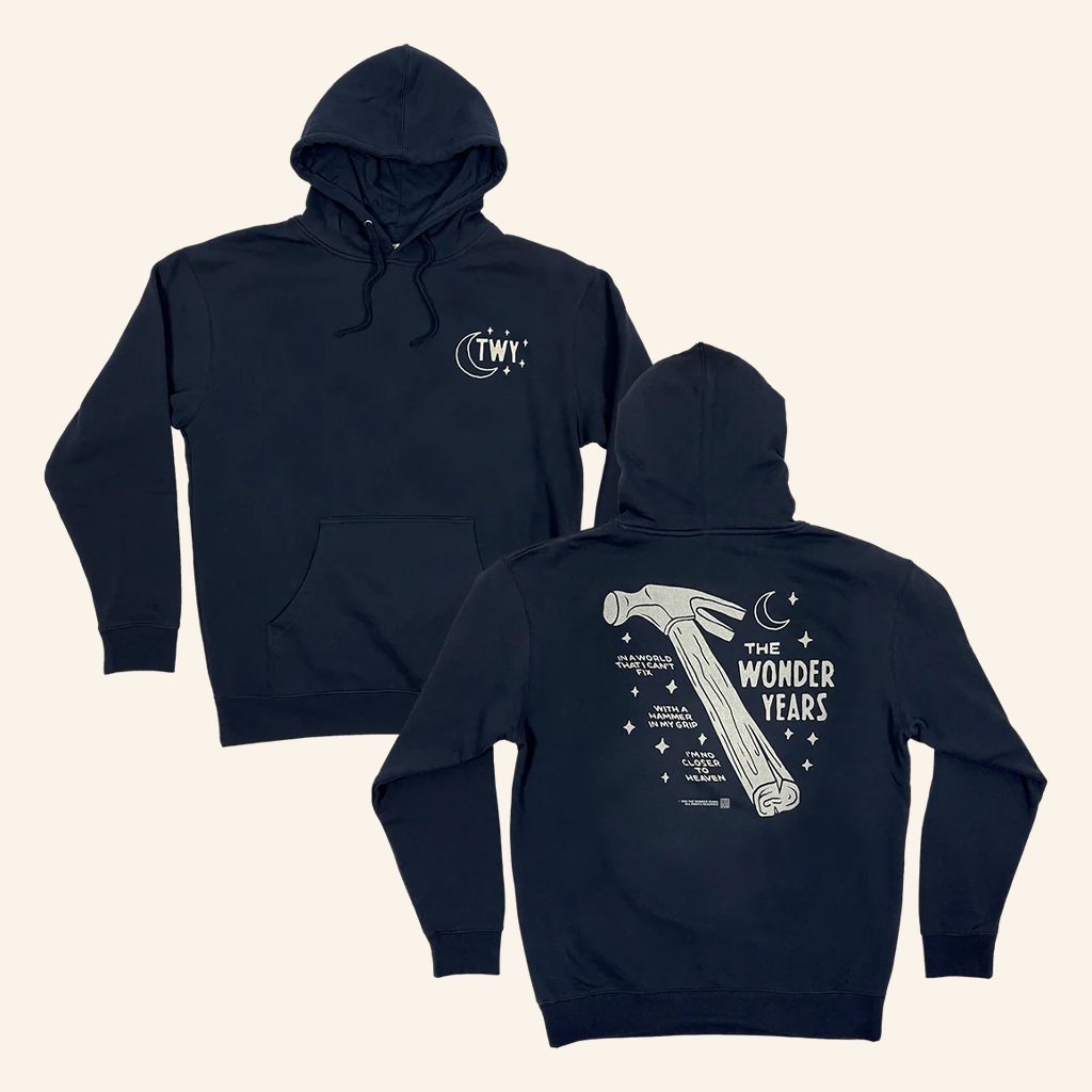 Loneliest Place On Earth Merch The Wonder Years Hammer In My Grip Hoodie Gifts For Son Loneliest Place On Earth Merch The Wonder Years Hammer In My Grip Hoodie Gifts For Son