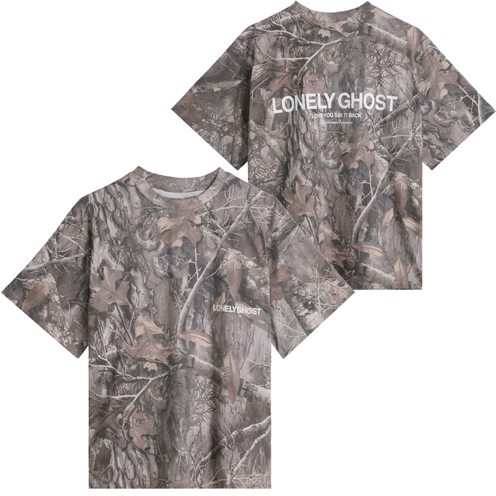 Lonely Ghost Merch Camo T-Shirt I Love You Say It Back Apparel Unique Gifts For Streatwear