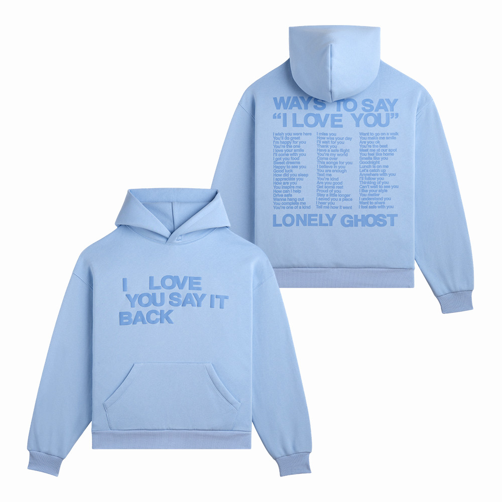 Lonely Ghost Ways To Say ILY Hoodie Lonely Ghost Apparel Best Gift For Mother