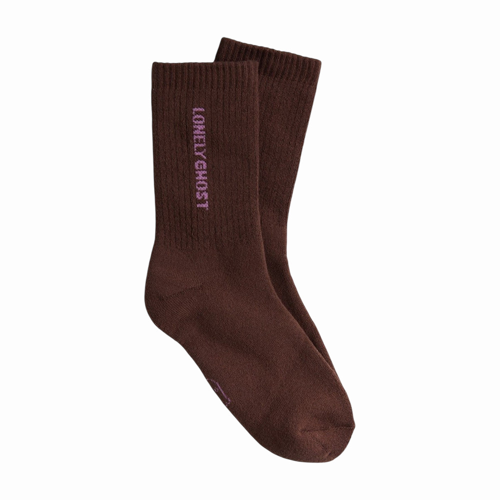 Lonely Ghost Wordmark Socks Lonely Ghost Merch Unique Presents For Friends