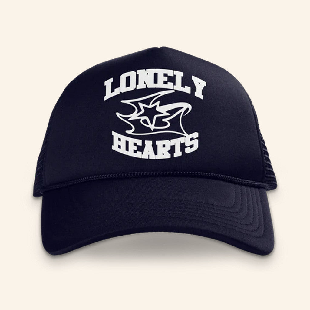 Lonely Hearts Club Merch All Star Trucker Hat Gifts For Son Lonely Hearts Club Merch All Star Trucker Hat Gifts For Son