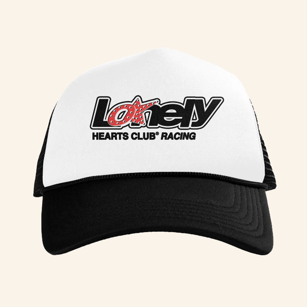 Lonely Hearts Club Merch Lonely Hearts Club Racing Trucker Hat Best Gifts For Boyfriend Lonely Hearts Club Merch Lonely Hearts Club Racing Trucker Hat Best Gifts For Boyfriend