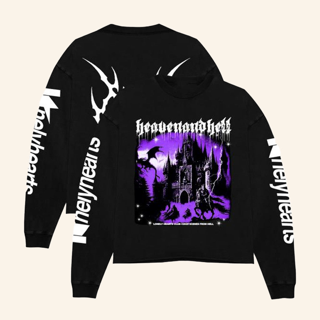 Lonely Hearts Club Merch Scenes From Hell Crewneck Sweatshirt Gifts For Brother Lonely Hearts Club Merch Scenes From Hell Crewneck Sweatshirt Gifts For Brother