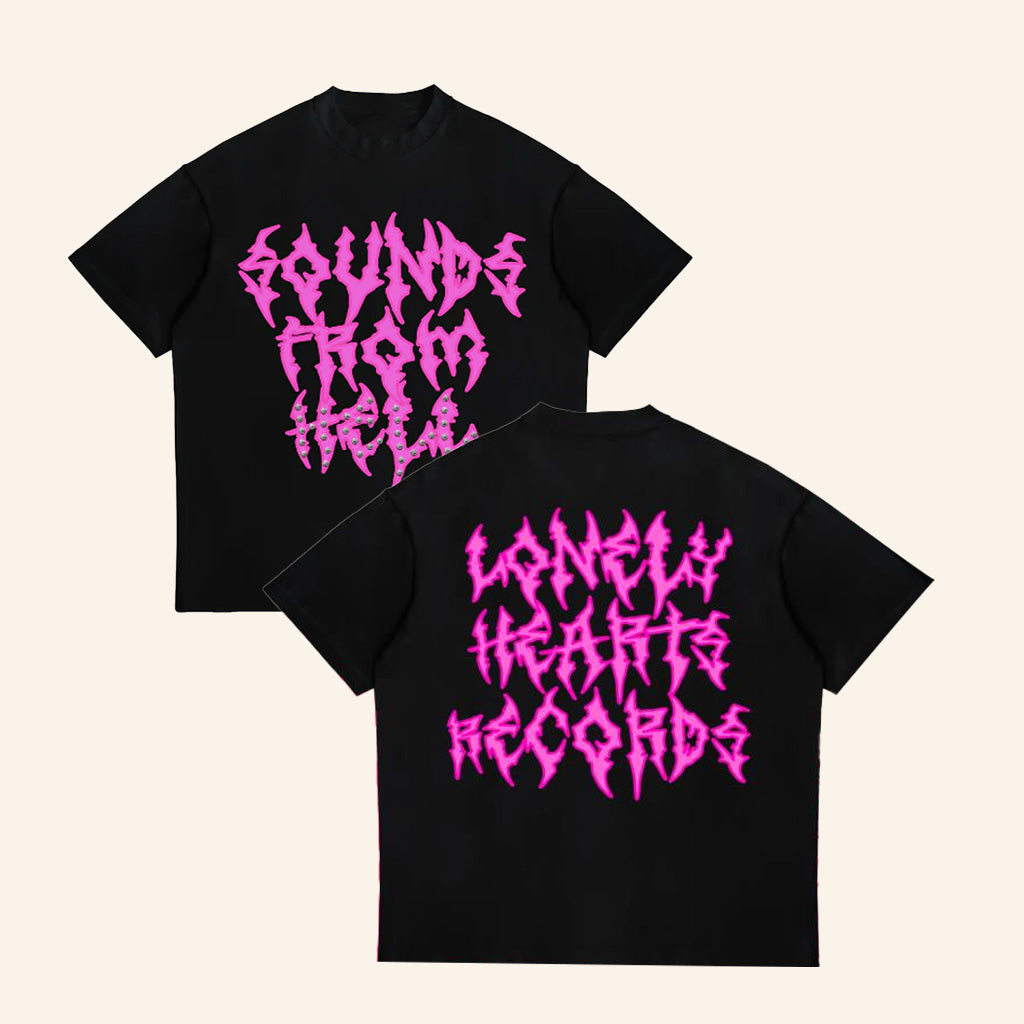 Lonely Hearts Club Merch Sounds From Hell T-Shirt Gifts For Daughter Lonely Hearts Club Merch Sounds From Hell T-Shirt Gifts For Daughter