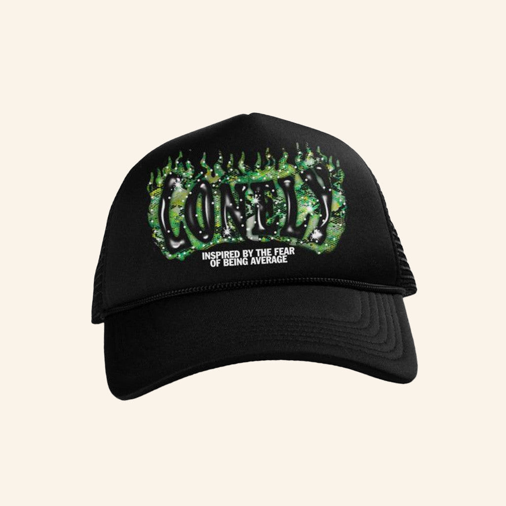Lonely Hearts Club Merch The Fear Of Being Average Trucker Hat Gifts For Dad Lonely Hearts Club Merch The Fear Of Being Average Trucker Hat Gifts For Dad