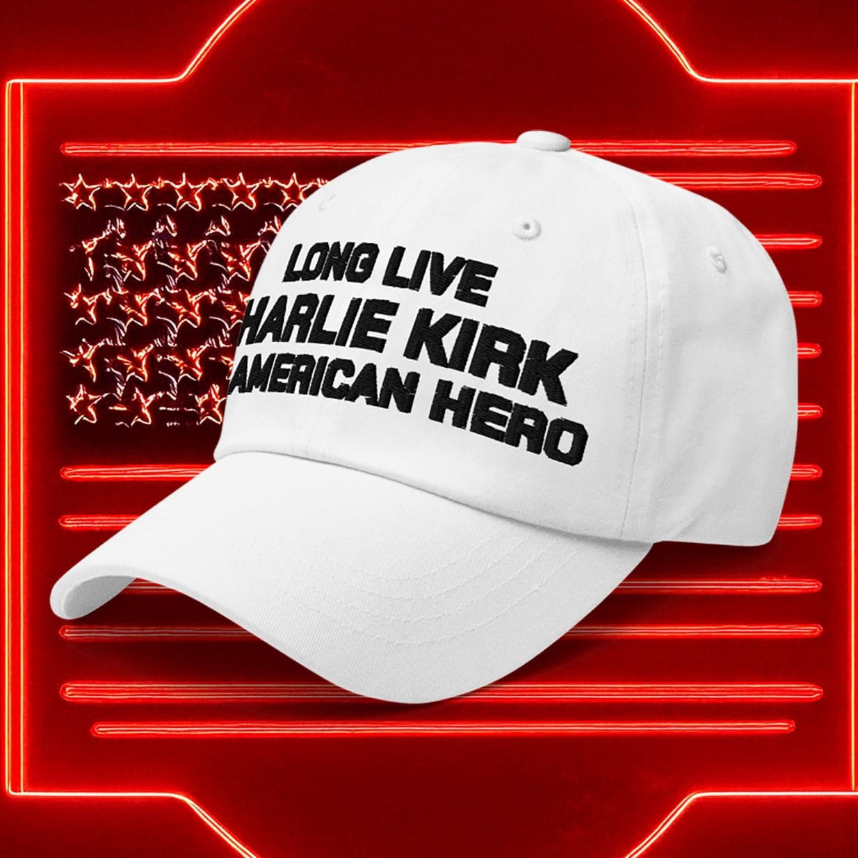 Long Live Charlie Kirk An American Hero Hat USA Flag In Loving Memory Gifts For Supporters