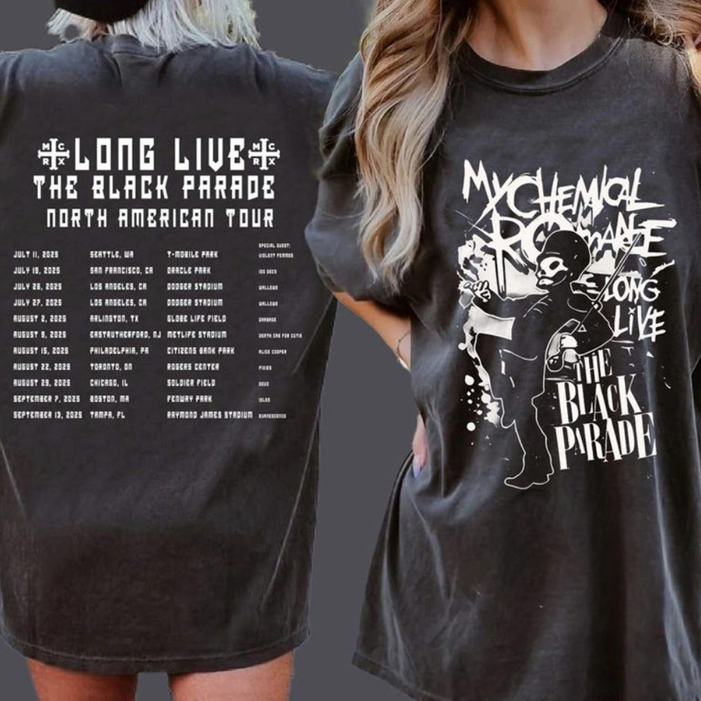 Long Live The Black Parade My Chemical Romance Shirt Black Parade Merch Fans Gifts Long Live The Black Parade My Chemical Romance Shirt Black Parade Merch Fans Gifts