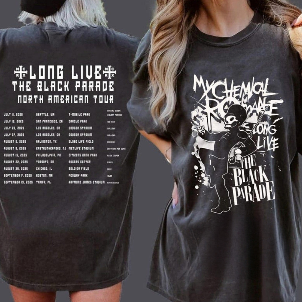 Long Live The Black Parade My Chemical Romance Shirt Fan Merch Gifts For Him