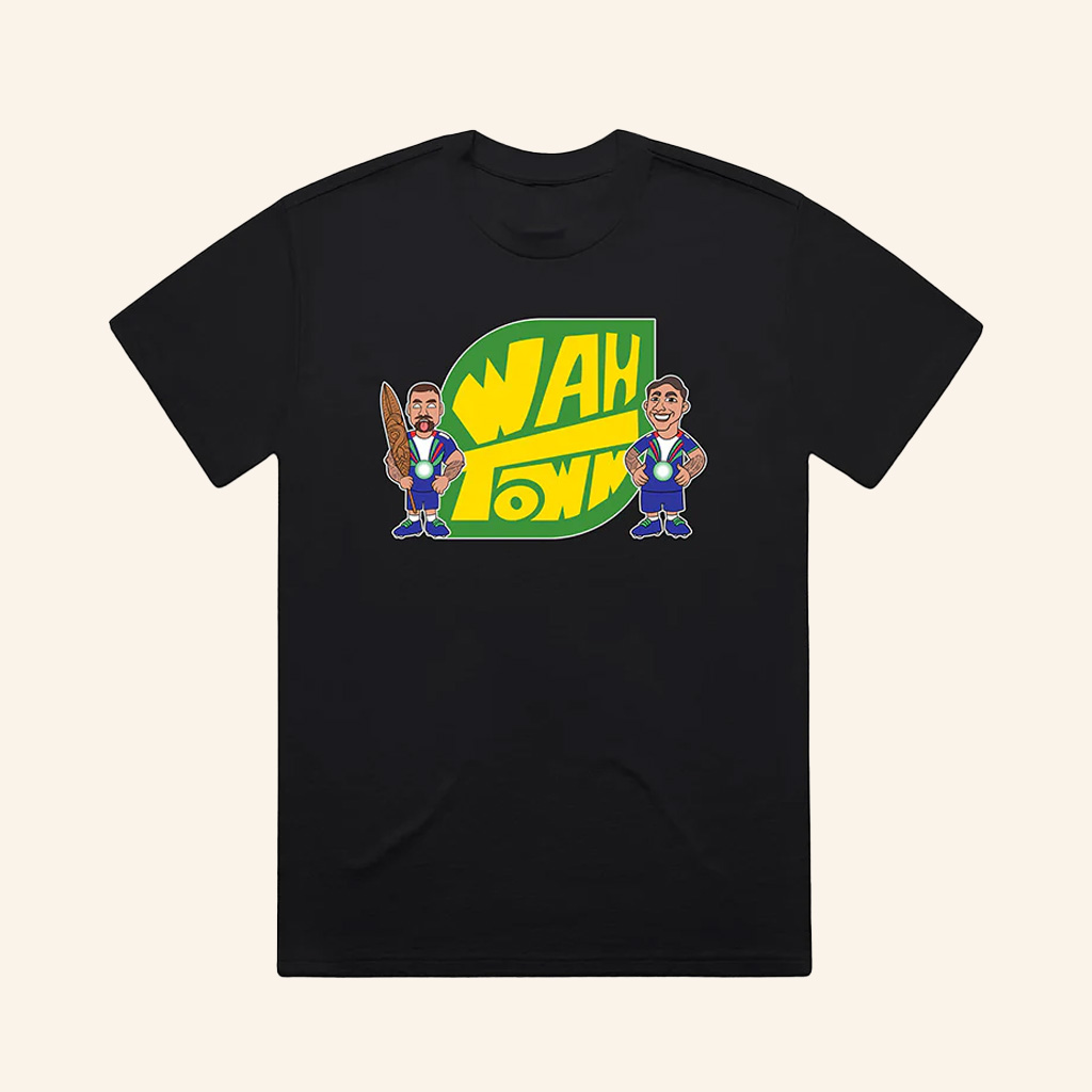 Look Vintage Tees Merch Wah Town 2025 Logo T-Shirt Presents For Friends Look Vintage Tees Merch Wah Town 2025 Logo T-Shirt Presents For Friends