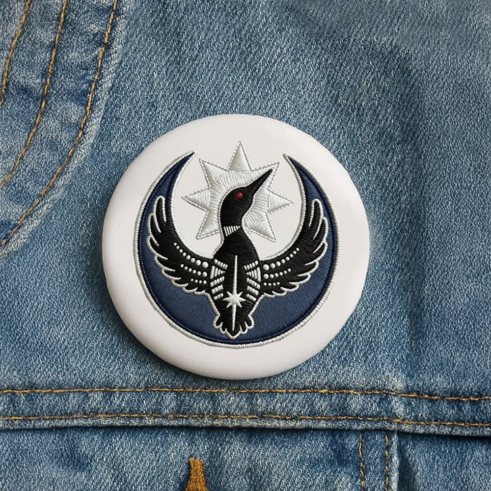 Loon Art Minnesota Strong Button Alex January 13 Alex Pretti Button Pin