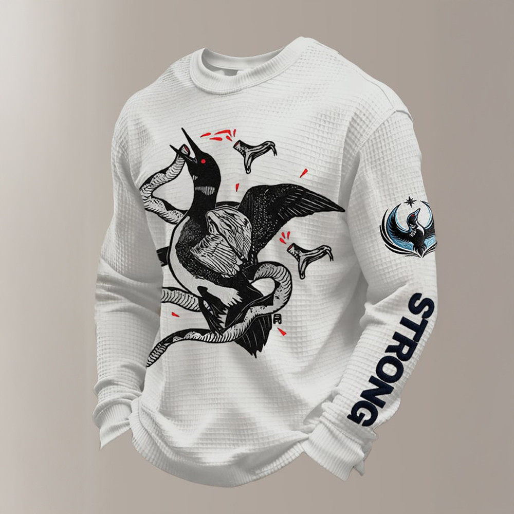 Loon Art Minnesota Strong Fdt Long Sleeve Shirt Abolish Ice Alex Pretti Merchandise