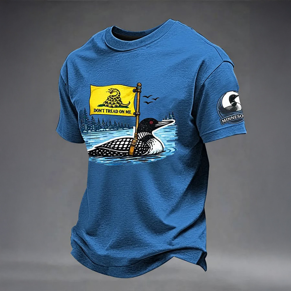 Loon Don't Tread On Me Alex Pretti T-Shirt Abolish Ice Fadt Alex Pretti Merch