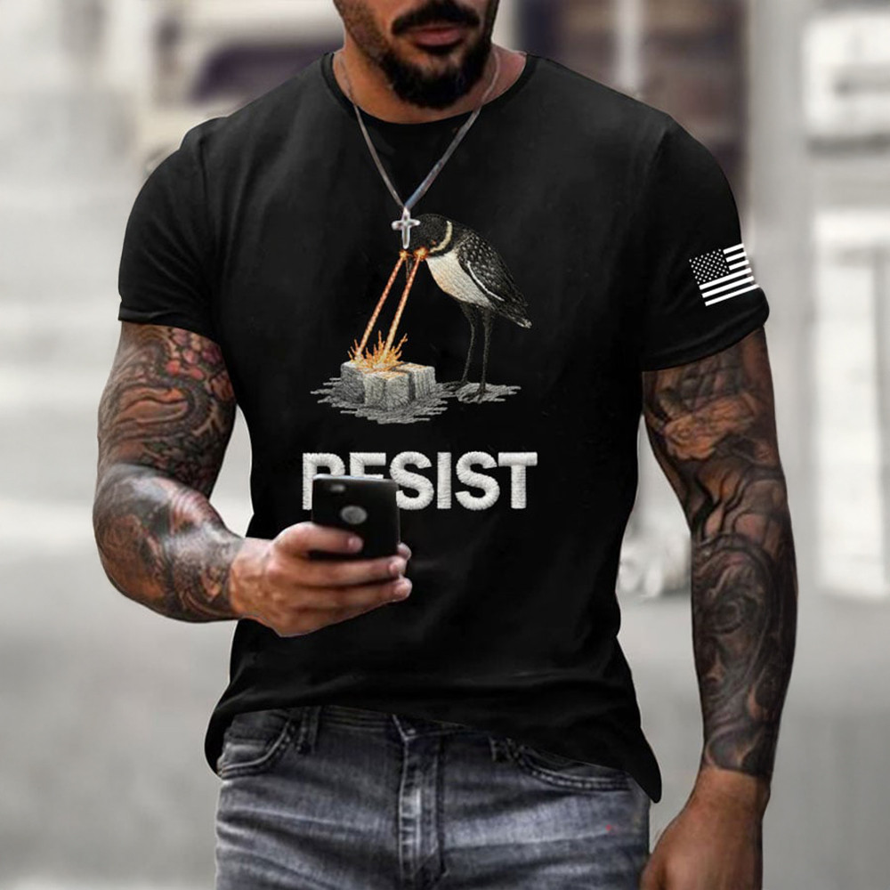 Loon Raser Resist Alex Pretti T-Shirt Patriotic Minnesota Alex Pretti Clothes Gift For Boyfriend